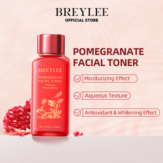 BREYLEE Pomegranate Facial Toner 100ml โทนเนอร์ โทนเนอร์ทับทิม ไวท์เทนนิ่ง ให้ความชุ่มชื้น ควบคุมความมัน ต่อต้านริ้วรอยแห่งวัย ริ้วรอย ริ้วรอย เซรั่ม