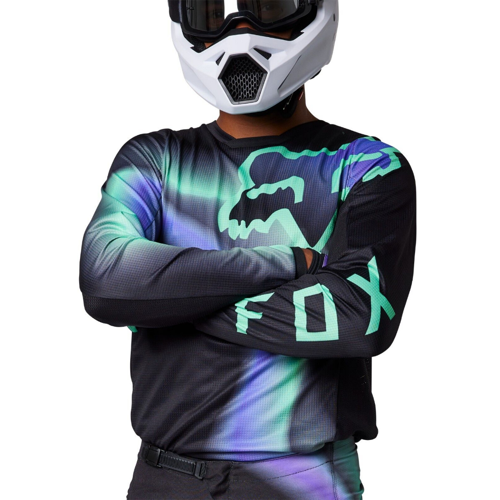 เสื้อกีฬาแขนสั้น-ลายทีม-fox-racing-180-toxsyk-และกางเกง-สําหรับผู้ชาย-เหมาะกับการขี่จักรยาน-mx-atv