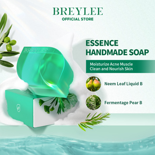 BREYLEE สบู่ล้างหน้า ลดสิว สบู่หน้าใส สบู่ปราบสิวอันดับ ลดรอยแผลเป็นจากสิว ลดสิว ให้ความชุ่มชื้น และดูแลผิว สบู่ตัวดัง Facial Soap 100g