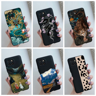 Itel S23 4G เคสโทรศัพท์ ซิลิโคนนิ่ม ปิดด้านหลัง ลายมังกร สีดํา แฟชั่น ItelS23 S 23 2023 S665L