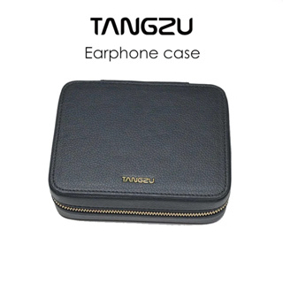 Tangzu กระเป๋าเคสหูฟัง HIFI สีดํา อุปกรณ์เสริม สําหรับ IEMs Audio Adapters Dongles Eartips and Cables Nicehck สําหรับ Fudu WAN ER SG
