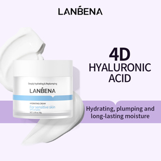 Lanbena Hyaluronic Acid ครีมให้ความชุ่มชื้นอย่างล้ําลึก และบํารุงผิวหน้า 30 กรัม