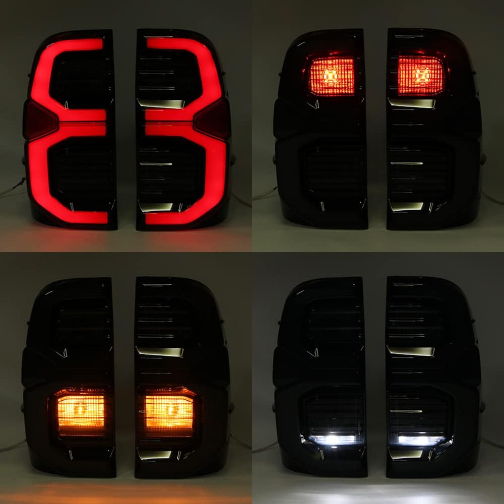 Revo Taillight Revoไฟท้าย สีดำ ไฟท้ายคู่ LEDไฟท้ายแต่ง ไฟท้ายคู่ for ...
