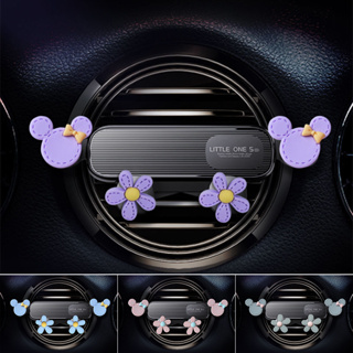 ใหม่ล่าสุด กันกระแทก ~ ที่วางโทรศัพท์ในรถ แรงโน้มถ่วง ขาตั้งในรถ สําหรับ iP Samsung Huawei Oppo Vivo Xiao Mi ช่องระบายอากาศ คลิปการ์ตูน ที่วางโทรศัพท์ในรถ