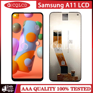 อะไหล่หน้าจอสัมผัสดิจิทัล LCD แบบเปลี่ยน สําหรับ Samsung Galaxy A11 LCD A115 A115F