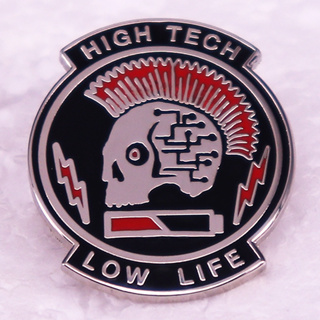 เข็มกลัด รูปเกม Cyberpunk High Tech Low Life Enamel Pin เครื่องประดับ สําหรับตกแต่ง