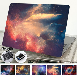 เคสแป้นพิมพ์ พิมพ์ลาย Nebula และ Galaxies สําหรับ Macbook Air15 นิ้ว A2941 Air13.6 A2681 Pro13 14 16 A2338 A2779 A2780 M1 Air Pro A2337 A1932 Retina 12 13 15 นิ้ว A1466