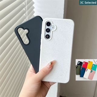 เคสนุ่มเคลือบด้าน Samsung A54 A34 A14 case ป้องกันลายนิ้วมือกันกระแทกปกป้องกล้องปกป้องหน้าจอเชือกซิลิโคนถุงลมนิรภัย for galaxy a14 a34 a54 4g 5g lte silicone Eco-friendly