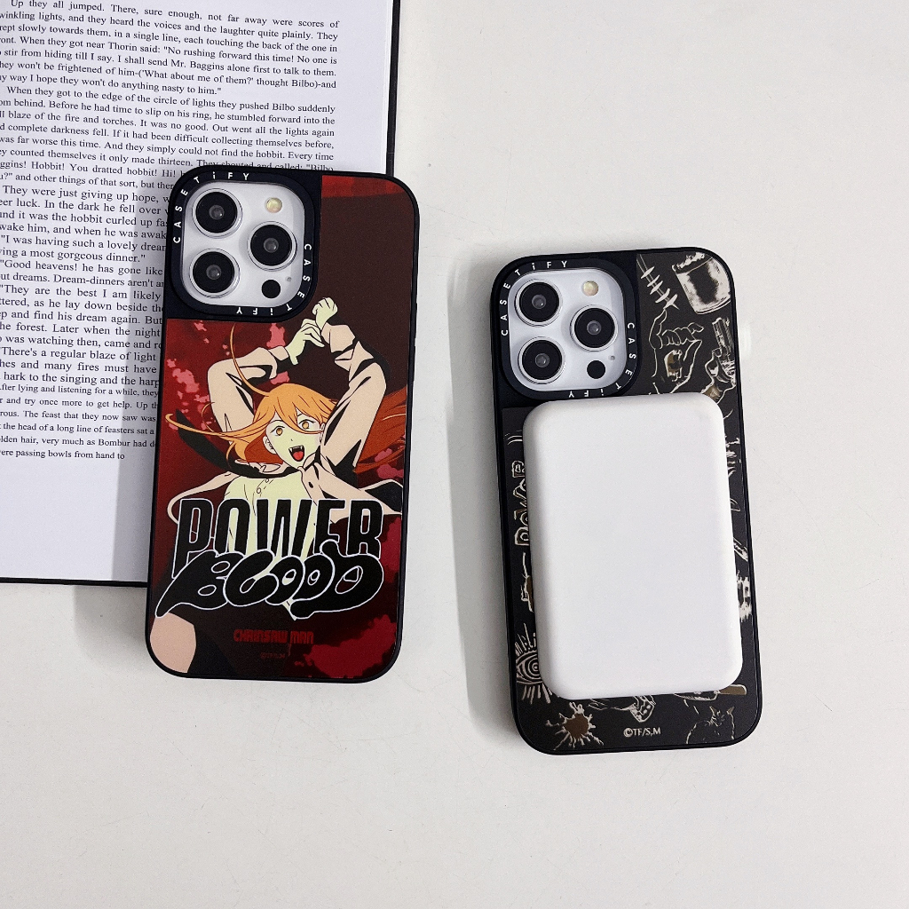 เคสโทรศัพท์มือถือ-แบบแม่เหล็ก-ลาย-chainsaw-man-ct-สําหรับ-iphone12-13-14-15-promax