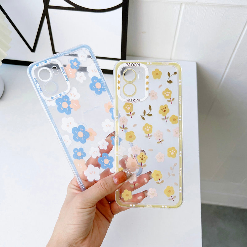 เคส-realme-9-5-5i-c55-c53-c51-c35-c33-c30-c30s-c25-c25s-c25y-c21-c21y-c17-c12-c11-c2-narzo-50i-50a-prime-4g-5g-2020-2021-2022-transparent-protect-camera-flowers-soft-case