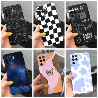 เคสโทรศัพท์มือถือ ซิลิโคนนิ่ม TPU ลายแฟชั่น สําหรับ OPPO Reno5 Lite Case CPH2217 CPH2205 Reno 5F OPPO A94