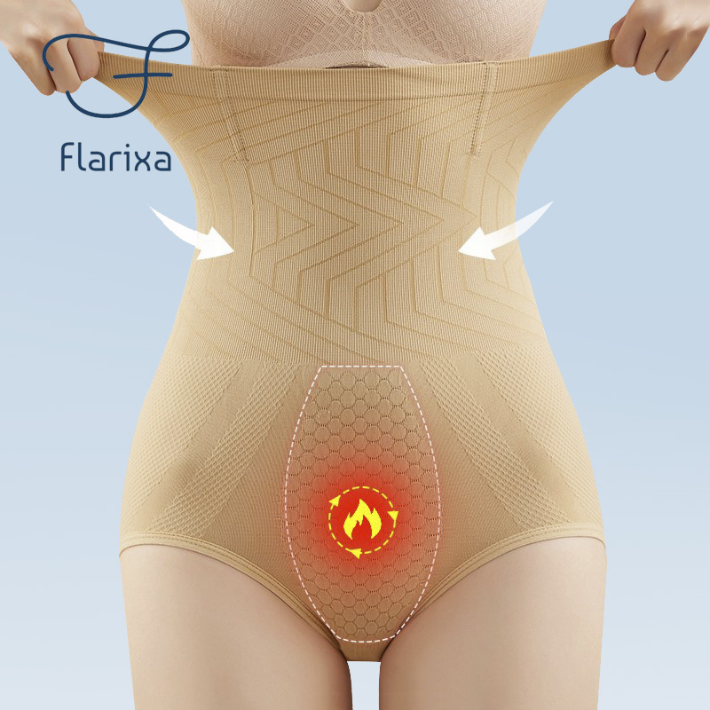 flarixa-กางเกงชั้นใน-ไร้รอยต่อ-ผู้หญิง-เอวสูง-กระชับ-กางเกงในรังผึ้ง-อบอุ่น-มดลูก-ควบคุมหน้าท้อง-ชุดชั้นในต้านเชื้อแบคทีเรีย