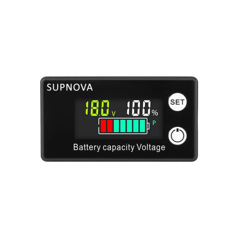 โวลต์ดิจิตอล-dc-8-100v-โวลต์มิเตอร์วัดความจุแบตเตอ-หน้าจอ-lcd-การวัดมิเตอร์วัดปริมาณแบตเตอรี่-ตัววัดโวลท์แบต-ไฟแสดงระดับแบต-ไฟสถานะแบต