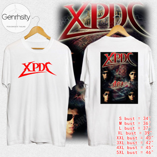 Xpdc เสื้อยืดแขนสั้นลําลอง ทรงหลวม ลาย Hard Rock Cafe Rock สําหรับผู้ชาย และผู้หญิง ไซซ์ S-5XL เสื้อวงไทย