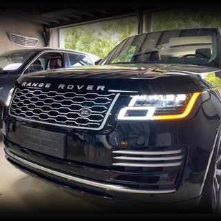 ALASKAR Facelift Style Full LED Matrix ไฟหน้าเปลี่ยนโปรเจคเตอร์สำหรับ Land Rover Range Sport L494 Pre-Facelift 2014-2017