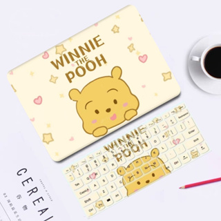 【Winnie the Pooh】For Macbook case M2 Air15 Air13.6 A2179 A2237 2018 Pro 13 15 touch bar A1706 A1932 A1466 Cartoon Cover A1708 Reina13 Pro13（A2251/A2289/A2238）Computer case