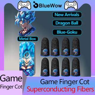 Bluewow【blue-goku】ถุงมือเล่นเกม ป้องกันเหงื่อ PUBG COD 2 ชิ้น