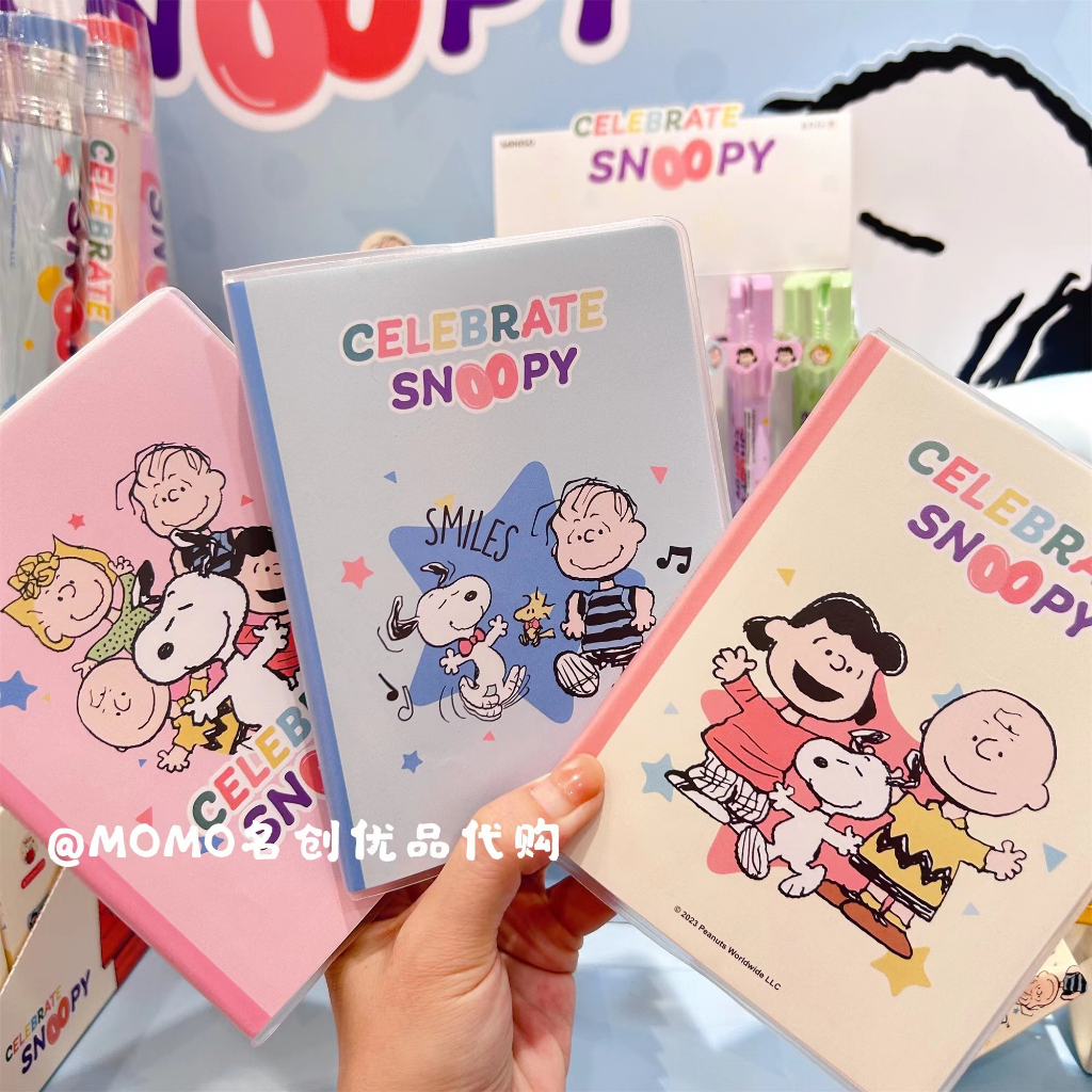 สมุดโน๊ต-ปกยาง-ลายการ์ตูน-miniso-miniso-miniso-snoopy-น่ารัก-เหมาะกับงานปาร์ตี้วันเกิด-สําหรับนักเรียน