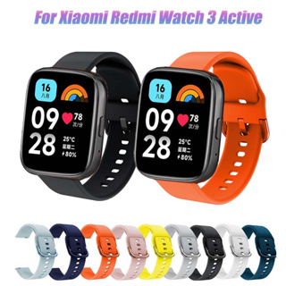 สายนาฬิกาข้อมือ ซิลิโคนนิ่ม แบบเปลี่ยน สําหรับ Xiaomi Redmi Watch 3 Active Redmi Watch3 Active Lite Smart Watch