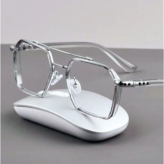 【พร้อมส่ง】แว่นตากรองแสง สายตาสั้น 0°-600°ป้องกันรังสี กรอบสี่เหลี่ยม แฟชั่นสําหรับผู้ชาย และผู้หญิง เลนส์ถอดได้