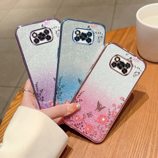 เคสโทรศัพท์มือถือ ลายดอกไม้ สําหรับ Xiaomi Poco X3 Pro Poco X3 X3 NFC Poco F5 Poco M3 Pro 5G M4 Pro 4G 5G X3 GT Redmi Note 12 12 Pro 4G Redmi Note 11 11s 11 Pro 10 10s