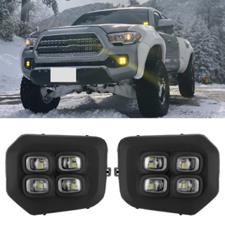 ALABAMAR คู่ LED Daytime Running Light Front DRL Driving Lamp Fit for Tacoma All Models 16-20