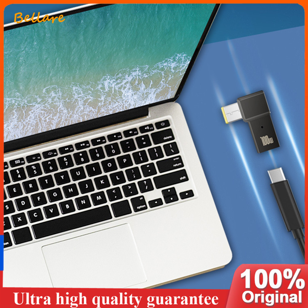 อะแดปเตอร์ชาร์จ-type-c-ตัวเมีย-เป็นตัวผู้-pd-100w-ชาร์จเร็ว-สําหรับ-lenovo-thinkplus-pc-bellare-th