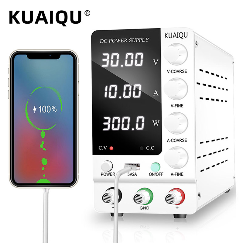 kuaiqu-พาวเวอร์ซัพพลาย-dc-32v-6a-30v10a-สามารถปรับได้-สําหรับซ่อมแซมโทรศัพท์มือถือ-pcb