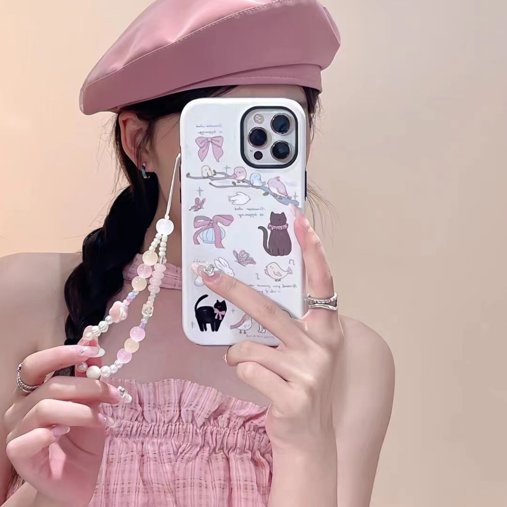 เคสโทรศัพท์มือถือ-tpu-แบบนิ่ม-ลายแมว-สําหรับ-iphone-13pro-12pro-11-14-14promax-14pro-13promax-12promax