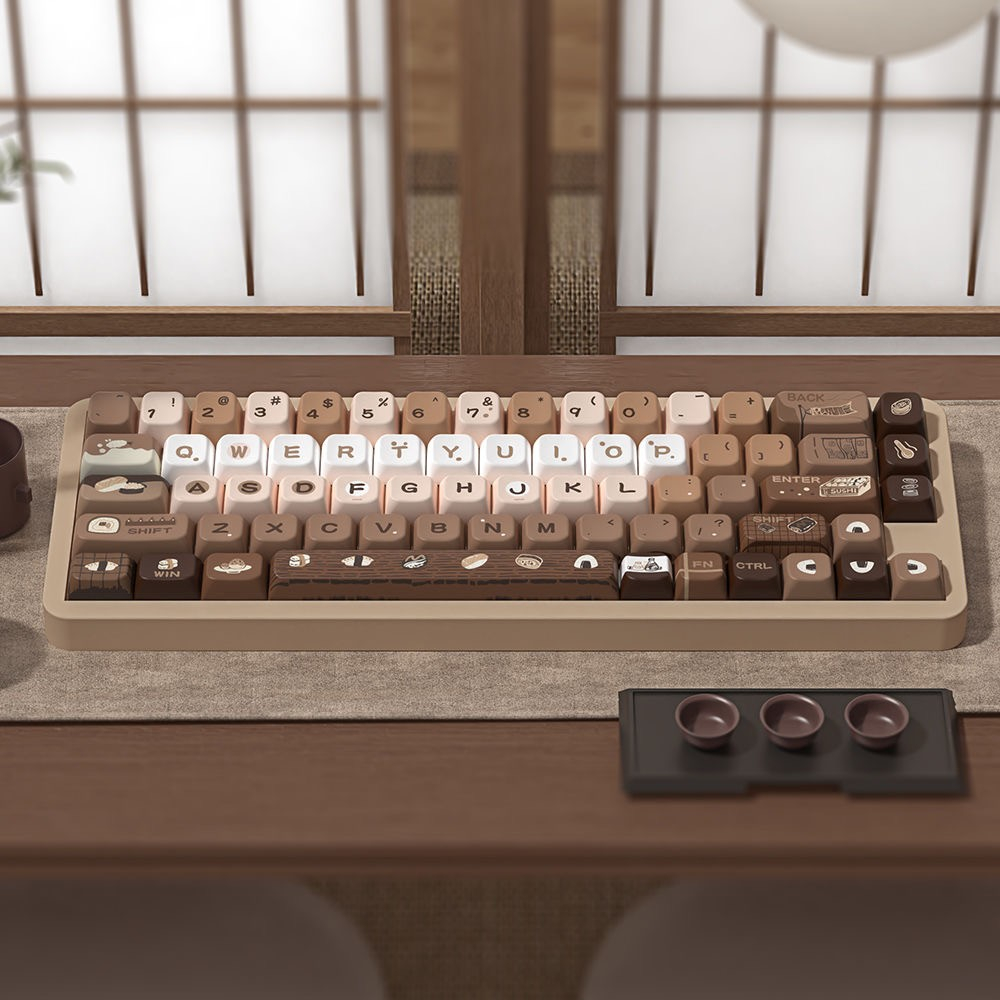 138/158 คีย์ ซูชิโรล Keycap MDA/Cherry PBT ระเหิดความร้อนห้าด้าน ...
