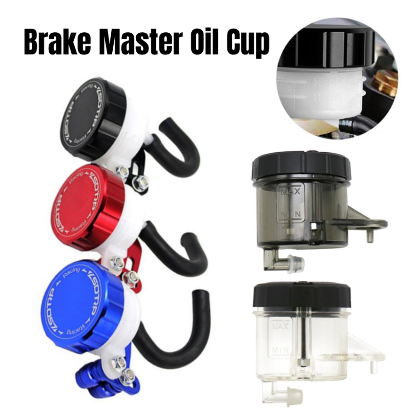 MOTOPARTS SHOP Brake Master Fluid Reservoir Clutch Tank Oil Cup For ...