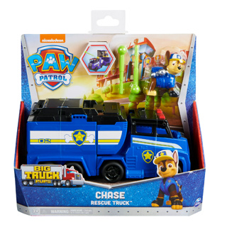 PAW Patrol, Big Truck Pup’s Chase Transforming Vehicle and Figure ฟิกเกอร์ PAW Patrol Big Truck Pups Chase ของเล่นสําหรับเด็ก