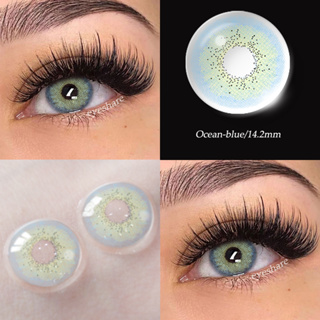 Eyeshare คอนแทคเลนส์สีธรรมชาติ สําหรับดวงตา OCEAN Series 1 คู่