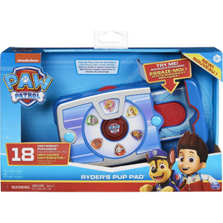 Paw Patrol, Ryder’s Interactive Pup Pad with 18 Sounds and Phrases Toy ของเล่น Paw Patrol Ryders Interactive Pup Pad พร้อมเสียง 18 เสียง