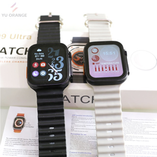 นาฬิกาข้อมือสมาร์ทวอทช์ 8 Ultra Series หน้าจอ HD 1.99 นิ้ว เชื่อมต่อบลูทูธ ไร้สาย โทรได้ สําหรับผู้ชาย และผู้หญิง 2023