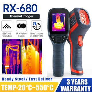 A-bf RX-680 กล้องความร้อนอินฟราเรด 256*192 พิกเซล -20°ค ~ 550°C เครื่องวัดอุณหภูมิกล้อง ความร้อน