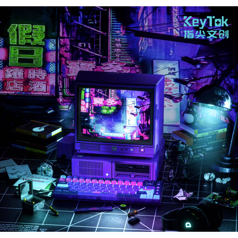 keytok-pixel-universe-ชุดปุ่มกดคีย์บอร์ด-kda-profile