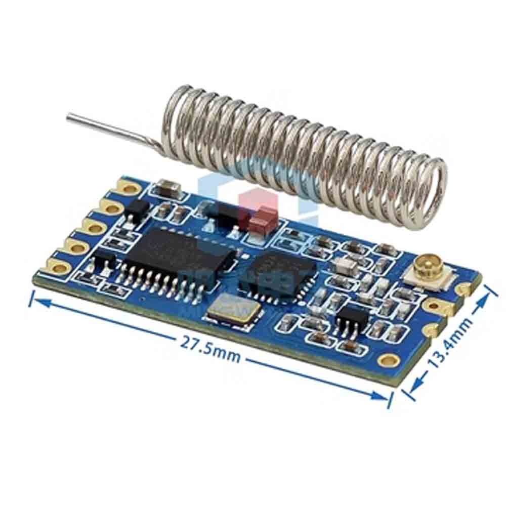 โมดูลพอร์ตอนุกรมไร้สาย HC-12 SI4438 4463 433M UART | Shopee Thailand