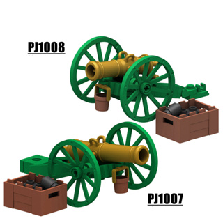 บล็อกตัวต่อ รูปยูนิคอร์น Napoleon Cannon PJ1007-1008