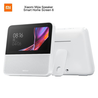 Xiaomi Mijia ลําโพงสมาร์ทโฮม หน้าจอสัมผัส 6 วิดีโอ คุยด้วยเสียง ลําโพงบลูทูธ XiaoAi และความบันเทิงทางวิดีโอ