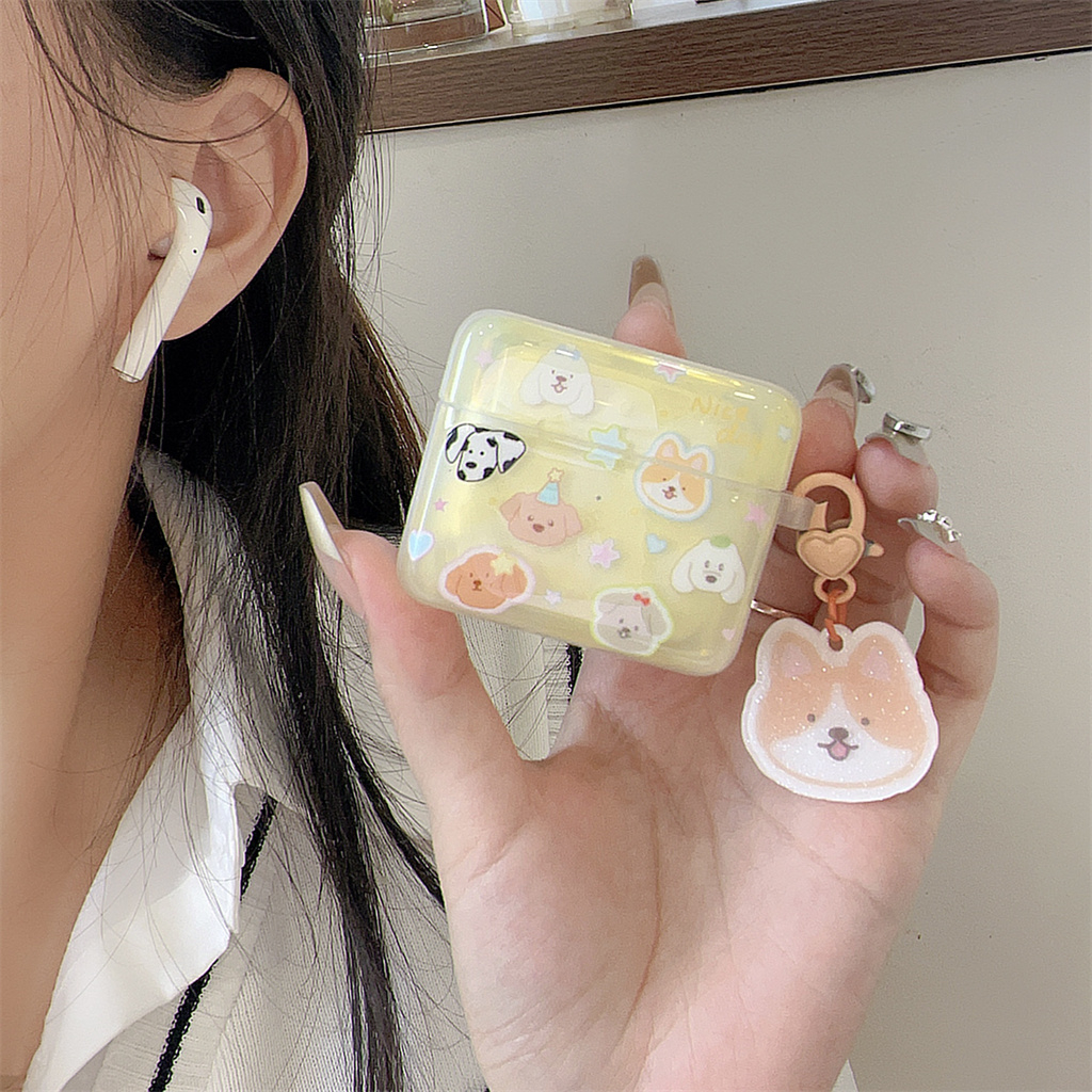 เคสหูฟังไร้สาย-ขอบใส-สําหรับ-iphone-airpods-pro-airpods-1-2-3