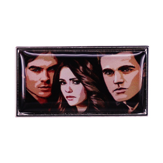 เครื่องประดับ เข็มกลัด The Vampire Diaries badge TV Series