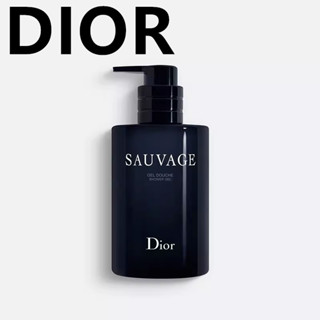 Dior Dior Wilderness คลีนซิ่งทําความสะอาดผิวกาย กลิ่นวู้ดดี้ ขนาด 250 มล. สําหรับผู้ชาย