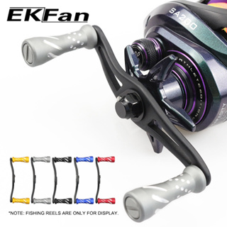 Ekfan ด้ามจับรอกตกปลา อะลูมิเนียมอัลลอย ขนาด 95 มม. สําหรับ abu Daiwa Shimano 8*5 7*4 DIY