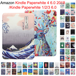 เคส E-book แบบฝาพับ 6.0 นิ้ว สําหรับ Kindle Paperwhite 1 2 3 4 5th 6th 7th 6.0 นิ้ว Kindle Paperwhite 1 2 3 4 6.0 นิ้ว EY21