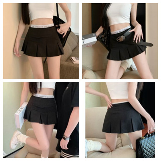 skirts กระโปรงสองชั้น Y2K ผ้าอย่างดี มีซับใน ใส่สบาย