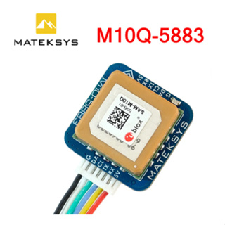 Matek M10Q-5883 GNSS โมดูล GPS เข็มทิศแม่เหล็ก QMC5883L สําหรับโดรนบังคับ FPV