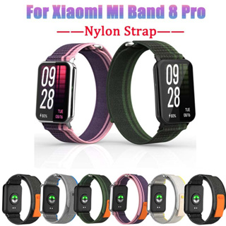 สายนาฬิกาข้อมือไนล่อน แบบเปลี่ยน สําหรับ Xiaomi Mi Band 8 Pro Xiaomi Band 8 Pro Miband 8Pro