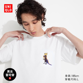 Uniqlo เสื้อยืดแขนสั้น พิมพ์ลาย ARCHIVE สําหรับผู้ชาย และผู้หญิง 2023 463154 ยูนิโคล่