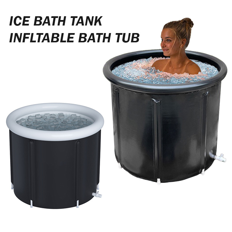Inflatable Ice Bath Tub สําหรับกีฬาการบาดเจ ็ บ Recovery น ้ ําแข ็ ง ...